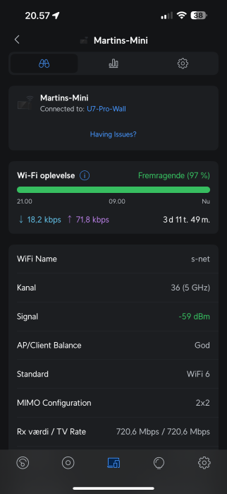 WIFI på klient